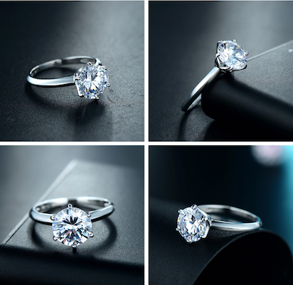 3 Carat Crown Jewel Ring