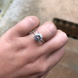3 Carat Round Cut Ring