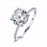 3 Carat Round Cut Ring
