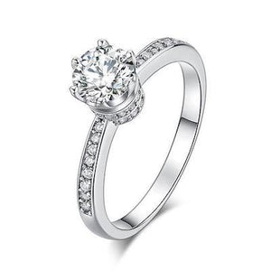 1 Carat Crown Jewel Ring