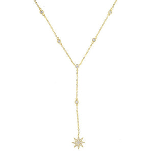 Starburst Drop necklace