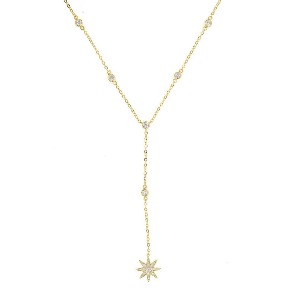 Starburst Drop necklace