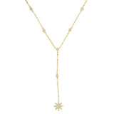 Starburst Drop necklace