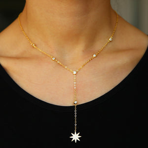Starburst Drop necklace