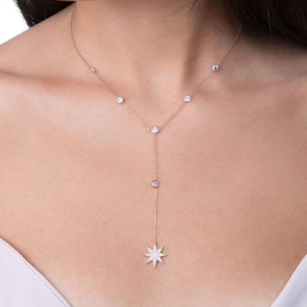 Starburst Drop necklace
