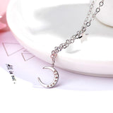 Moon & Star Pendant Short Necklace