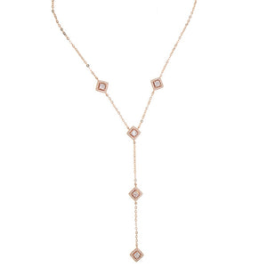 square necklace for lady