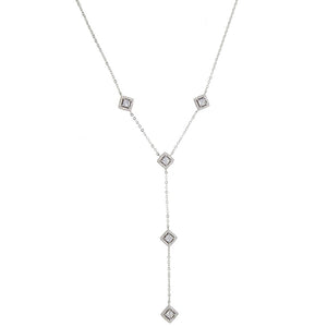 square necklace for lady