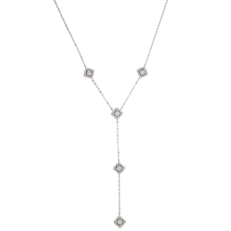 square necklace for lady