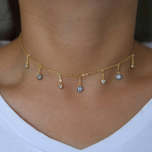 Rose Gold Circle necklace