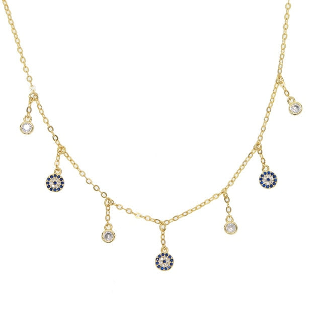 Rose Gold Circle necklace