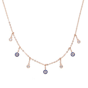 Rose Gold Circle necklace