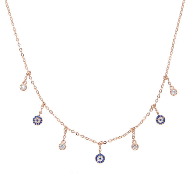 Rose Gold Circle necklace