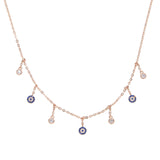 Rose Gold Circle necklace