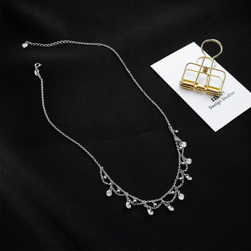 Waterdroplet Short Necklace