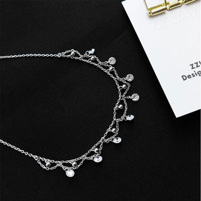 Waterdroplet Short Necklace