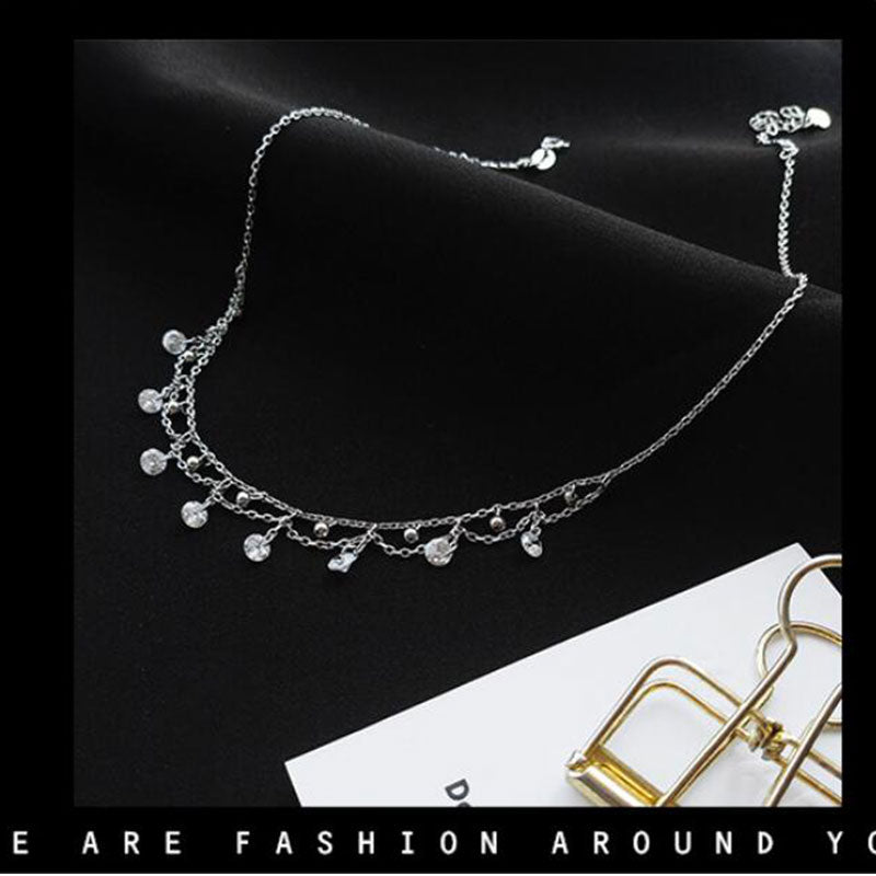 Waterdroplet Short Necklace