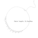 Waterdroplet Short Necklace